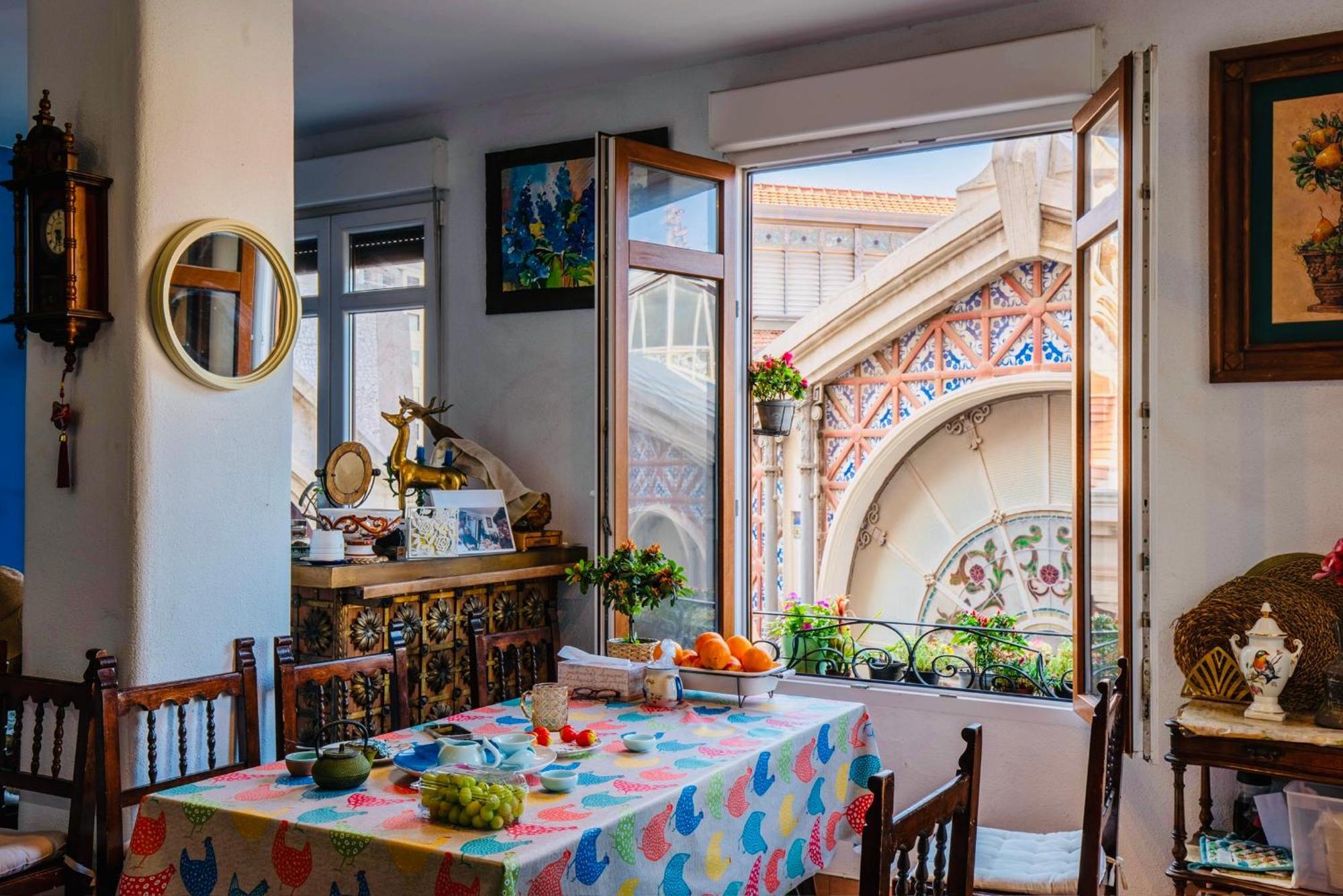 Mirador 2 Del Mercado Central - Habitacion Con Bano Privado En El Centro De La Ciudad Vella 발렌시아 외부 사진